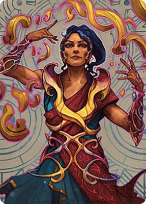Saheeli, the Sun's Brilliance Art Card card from Art Series: The Lost Caverns of Ixalan