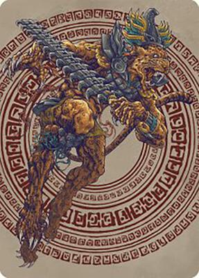 Sovereign Okinec Ahau Art Card card from Art Series: The Lost Caverns of Ixalan