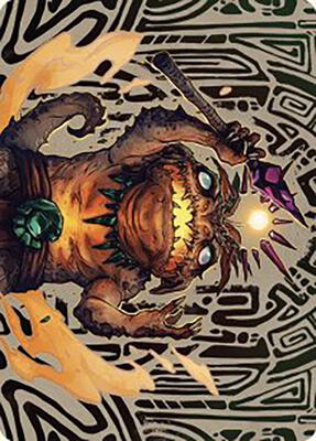 Zoyowa Lava-Tongue Art Card card from Art Series: The Lost Caverns of Ixalan