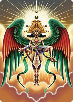 Resplendent Angel Art Card (59/81) card from Art Series: The Lost Caverns of Ixalan