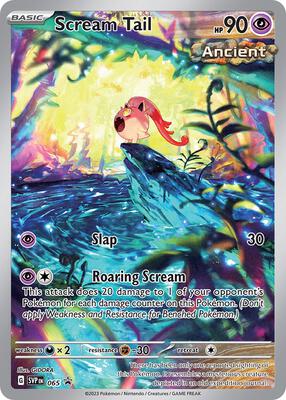 Scream Tail - 065 card from SV: Scarlet & Violet Promo Cards