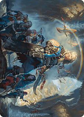 Admiral Brass, Unsinkable Art Card card from Art Series: The Lost Caverns of Ixalan
