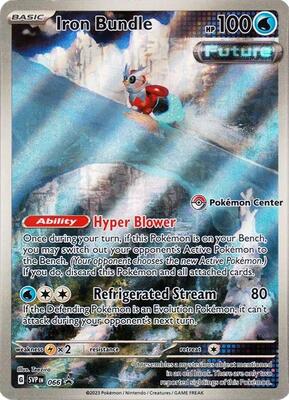 Iron Bundle - 066 (Pokemon Center Exclusive) card from SV: Scarlet & Violet Promo Cards