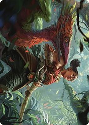 Wayta, Trainer Prodigy Art Card card from Art Series: The Lost Caverns of Ixalan