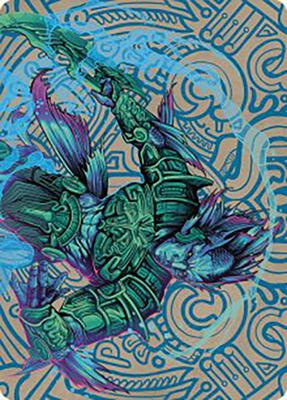 Hakbal of the Surging Soul Art Card card from Art Series: The Lost Caverns of Ixalan
