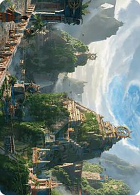 Clifftop Retreat Art Card card from Art Series: The Lost Caverns of Ixalan