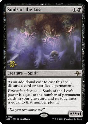 Souls of the Lost card from Prerelease Cards