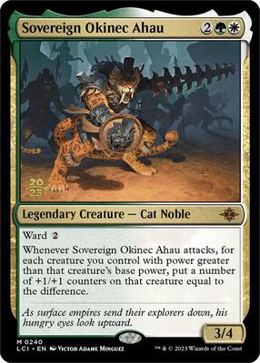 Sovereign Okinec Ahau card from Prerelease Cards