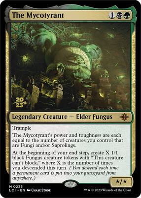 The Mycotyrant card from Prerelease Cards