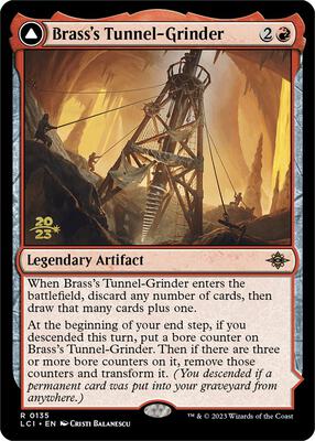 Brass's Tunnel-Grinder card from Prerelease Cards