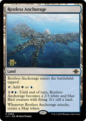 Restless Anchorage card from Prerelease Cards