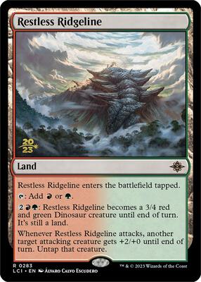 Restless Ridgeline card from Prerelease Cards
