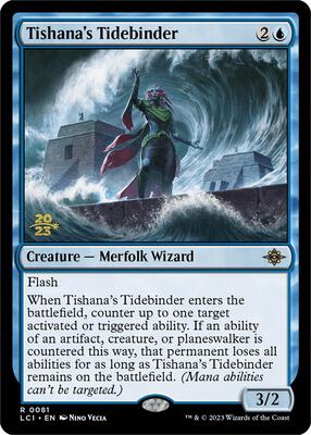 Tishana's Tidebinder card from Prerelease Cards