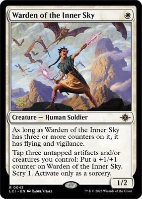 Warden of the Inner Sky card from Prerelease Cards