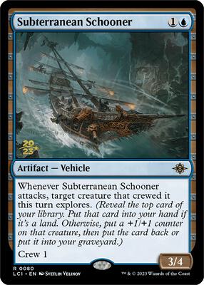 Subterranean Schooner card from Prerelease Cards