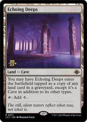 Echoing Deeps card from Prerelease Cards