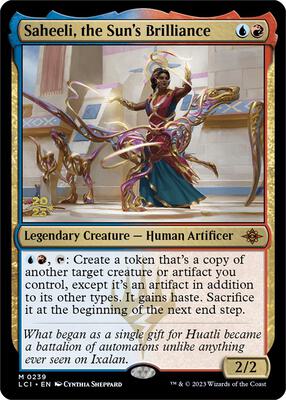 Saheeli, the Sun's Brilliance card from Prerelease Cards