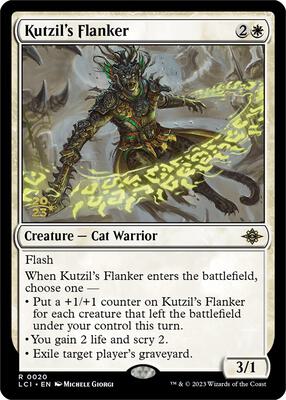 Kutzil's Flanker card from Prerelease Cards
