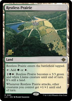 Restless Prairie card from Prerelease Cards