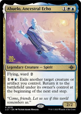 Abuelo, Ancestral Echo card from Prerelease Cards