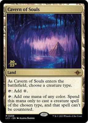 Cavern of Souls card from Prerelease Cards