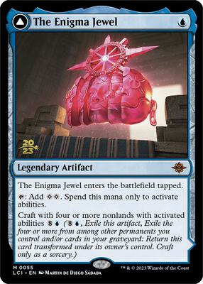 The Enigma Jewel card from Prerelease Cards