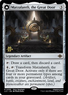 Matzalantli, the Great Door card from Prerelease Cards