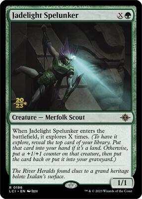 Jadelight Spelunker card from Prerelease Cards