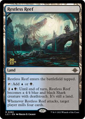 Restless Reef card from Prerelease Cards