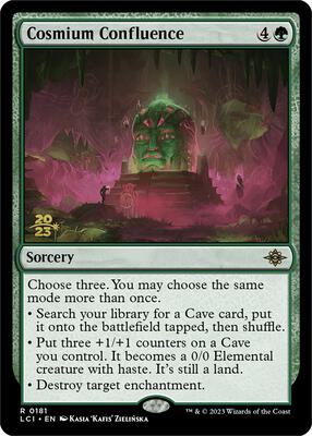 Cosmium Confluence card from Prerelease Cards
