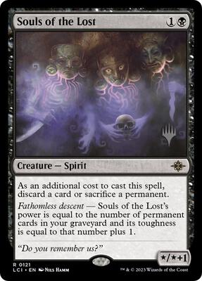 Souls of the Lost card from Promo Pack: The Lost Caverns of Ixalan