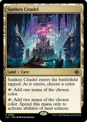 Sunken Citadel card from Promo Pack: The Lost Caverns of Ixalan
