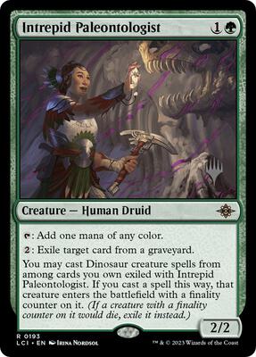 Intrepid Paleontologist card from Promo Pack: The Lost Caverns of Ixalan