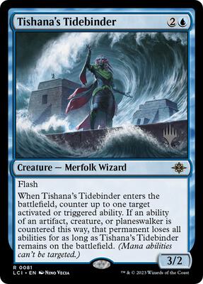 Tishana's Tidebinder card from Promo Pack: The Lost Caverns of Ixalan
