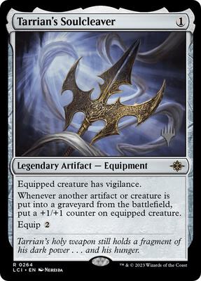 Tarrian's Soulcleaver card from Promo Pack: The Lost Caverns of Ixalan