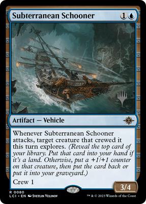 Subterranean Schooner card from Promo Pack: The Lost Caverns of Ixalan