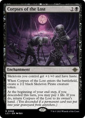 Corpses of the Lost card from Promo Pack: The Lost Caverns of Ixalan