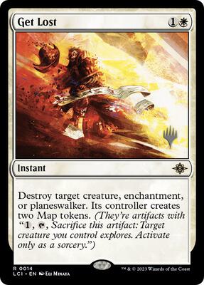 Get Lost card from Promo Pack: The Lost Caverns of Ixalan