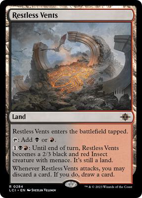 Restless Vents card from Promo Pack: The Lost Caverns of Ixalan