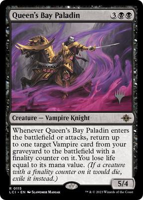 Queen's Bay Paladin card from Promo Pack: The Lost Caverns of Ixalan