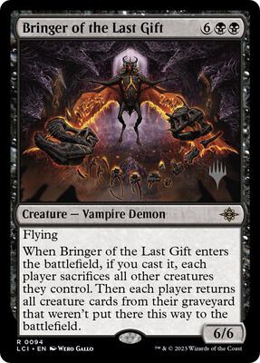 Bringer of the Last Gift card from Promo Pack: The Lost Caverns of Ixalan