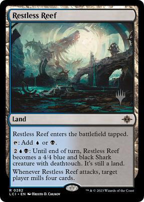 Restless Reef card from Promo Pack: The Lost Caverns of Ixalan
