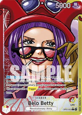 Belo Betty (002) (Alternate Art) card from Awakening of the New Era