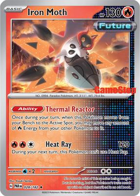 Iron Moth - 028/182 (Gamestop Promo) card from Miscellaneous Cards & Products