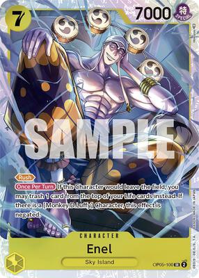 Enel (100) card from Awakening of the New Era