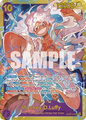 Monkey.D.Luffy (119) card from Awakening of the New Era