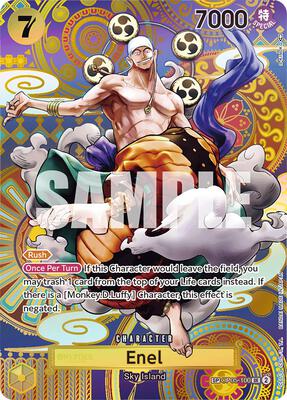 Enel (100) (SP) card from Awakening of the New Era