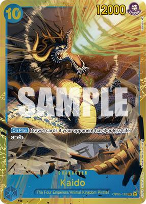 Kaido (118) card from Awakening of the New Era