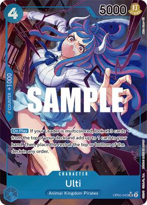 Ulti (Alternate Art) card from Awakening of the New Era