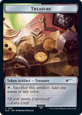 Treasure Token (1507) card from Secret Lair Drop Series